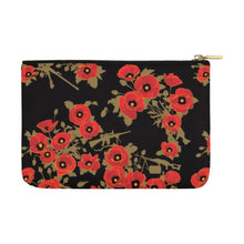 Load image into Gallery viewer, Poppies of War - Carry-All Pouch 12.5" x 8.5"
