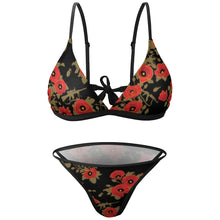 Load image into Gallery viewer, Poppies of War – Women’s Curvy Fit Bikini Set
