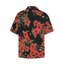 Load image into Gallery viewer, Poppies of War - Button Short Sleeve Shirt
