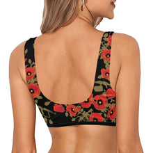 Load image into Gallery viewer, Poppies of War – Women’s Sport Top
