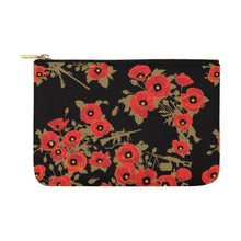Load image into Gallery viewer, Poppies of War - Carry-All Pouch 12.5" x 8.5"

